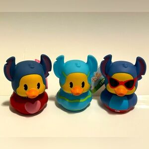 NEW!! Disney Stitch Rubber Duck Set- NWT